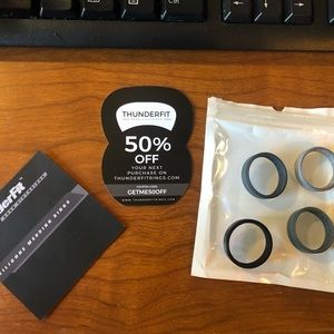 Thunderfit silicon ring set